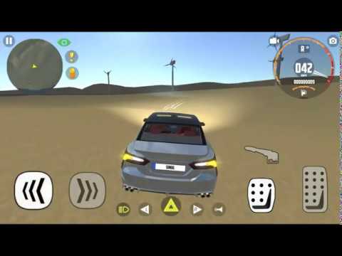 Japan car simulator city driving