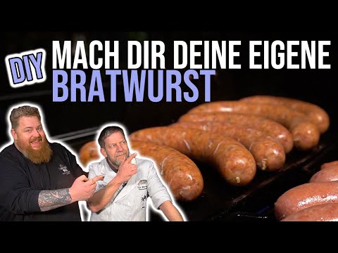 DIY - make your own bratwurst - sausages with expert Sibo - BBQ & grilling for everyone