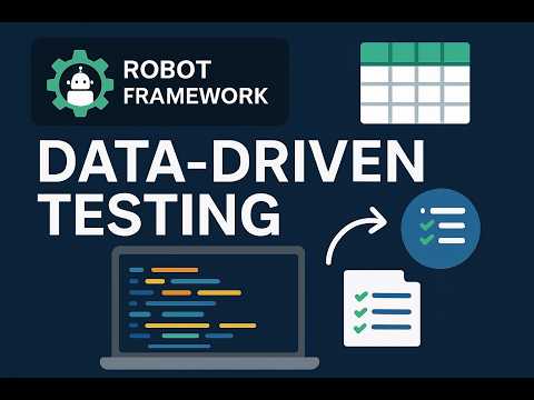 Robot Framework Tutorial Data Driven Testing Explained