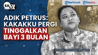 Tangis Adik Bripka Petrus Pecah: Kakakku Pergi Tinggalkan Bayi 3 Bulan