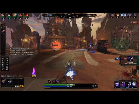 Smite- Awilix fountain pull