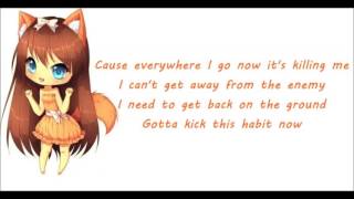 Cimorelli - Kick The Habit Lyrics [NIGHTCORE]