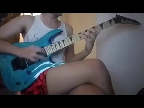 Rare footage of eighteen year old Stryker playing Necrocannibal by Mortician in Drop A tuning