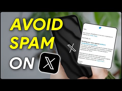 Avoid X Spam -  How to farm X/Twitter accounts without SPAM