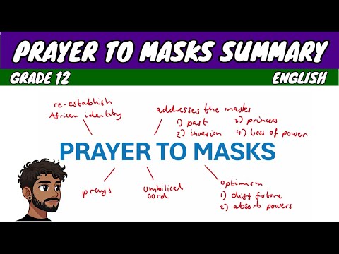 Prayer to Masks in 2 minutes | Grade 12 English HL