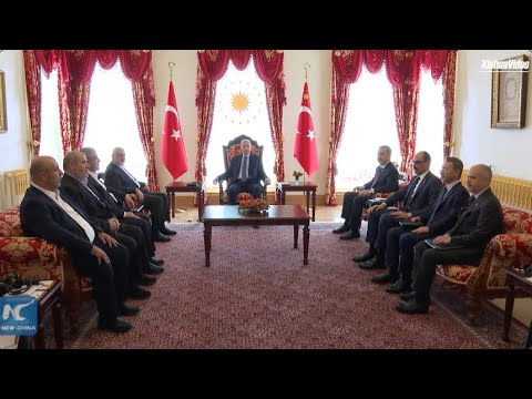 Turkish president meets Hamas leader in Istanbul