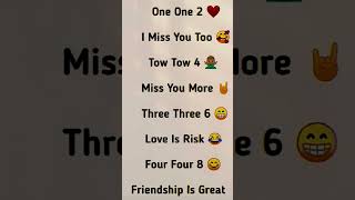 Download lagu one one 2 I miss you too #viralvideo #trendingshorts mp3