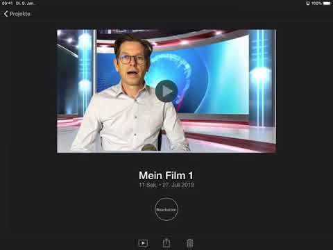 iMovie for iPad: Green screen and picture-in-picture