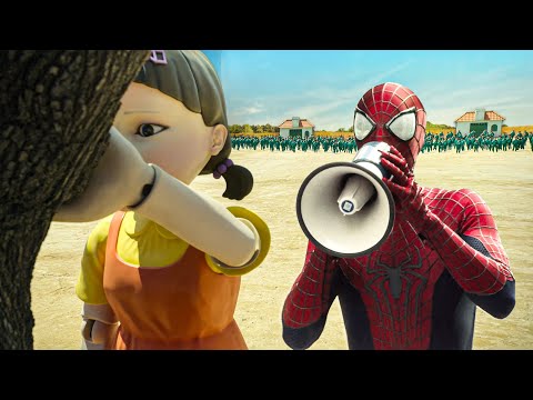 The Amazing Spider-Man in Squid Game