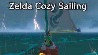 Zelda Wind Waker Cozy Sailing in Rain for 8 Hours to Sleep to