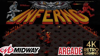 Inferno Arcade (Midway 1984) 4k Longplay