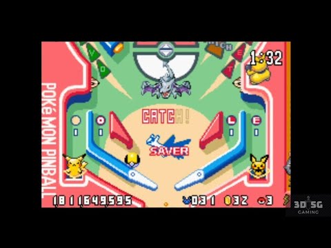 Caught Aerodactyl in Pokemon Pinball: Ruby & Sapphire