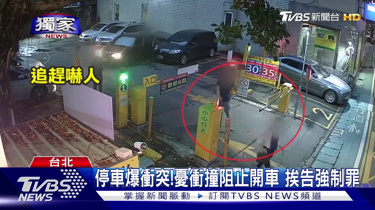 停車爆衝突！憂衝撞阻止開車　挨告強制罪