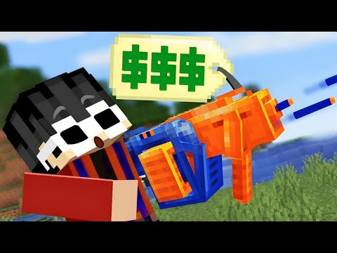 Insane Minecraft NERF GUN Madness with JUNGKurt!