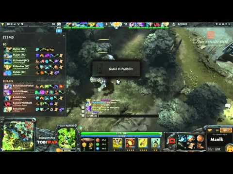 RoXKIS vs Evil Geniuses Game 2  DOTA 2 International Western Qualifiers - TobiWan & Soe
