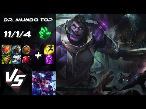 TOP Dr. Mundo vs Vayne - EU Challenger Patch 14.21