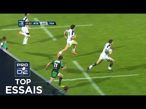TOP Essais de la J27 – PRO D2 – Saison 2018/2019