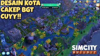 REVIEW KOTA DOLLY BAGIAN REGION FYORD BEKU | SIMCITY BUILDIT DESIGN LAYOUT