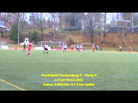 Punktspiel Frankenberg II - Penig II 1:7 am 04.12.2011