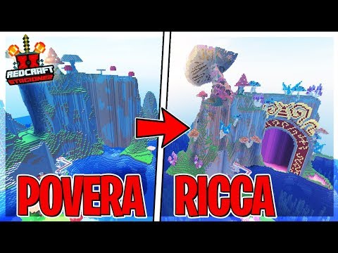 TRASFORMIAMO L'ISOLA DEI FUNGHI DI MINECRAFT DA POVERA A RICCA - RedCraft S2 Ep.23