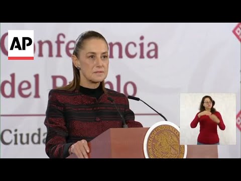 Video | Sheinbaum weighs in after Trump orders blockade of 'sanctioned oil tankers' in Venezuela