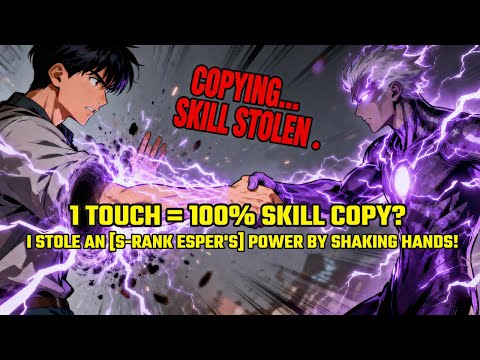 1 Touch = 100% Skill Copy? I Stole an [S-RANK ESPER'S] Power by Shaking Hands!