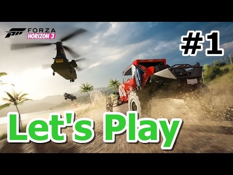 Forza Horizon 3 [German] Let's Play #1 Willkommen in Australien !! [Gameplay Xbox One]