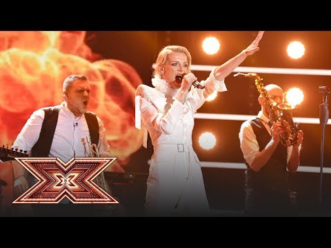 Laura Stoica - "Focul". Vezi cum cântă trupa Vox, în a doua gală LIVE X Factor!