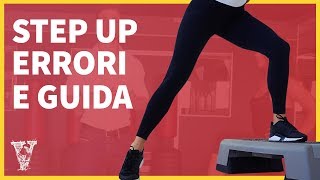 Step up per i glutei: esecuzione corretta ed errori comuni