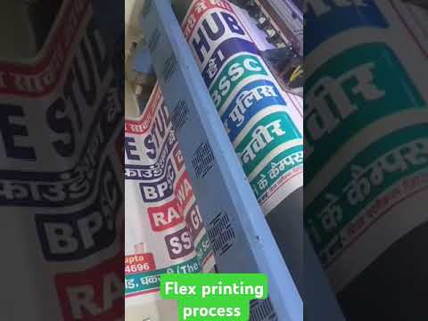 Black Back Flex Printing