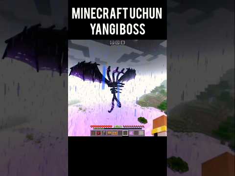 MINECRAFT UCHUN YANGI HOʻJAYN 🤯 #minecraft #elgogamer