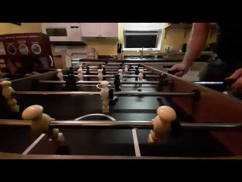 "F" for Foosball