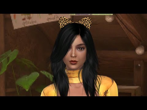 the sims 4 alpha cc style download native american female Enola Descheene by Bonita100 Cas Video Preview