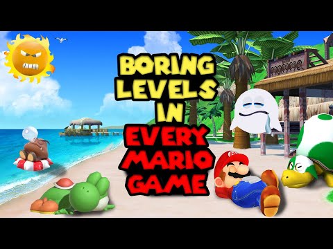 Boring Levels in Every Mario Game