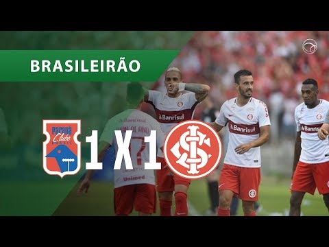 PARANÁ 1 X 1 INTERNACIONAL - GOLS - 02/12 - BRASILEIRÃO 2018