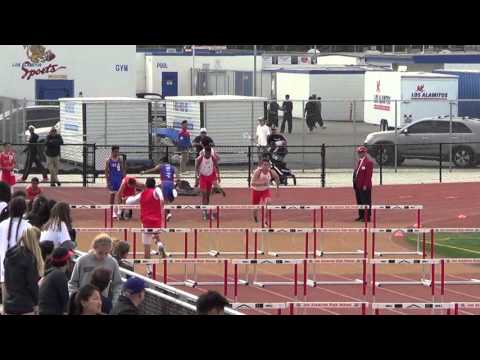 Open & VarB Shuttle Hurdle at Griffin Relays 3-4-16
