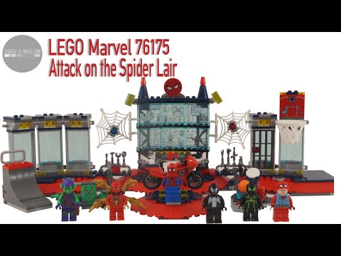 Конструктор LEGO Super Heroes «Нападение на мастерскую паука» 76175 / 466 деталей
