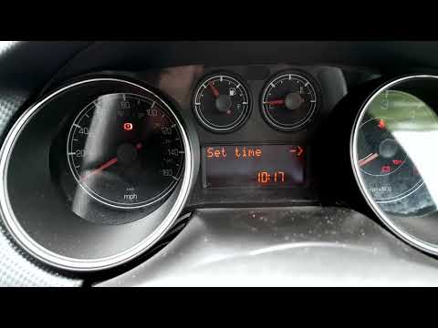 How to Change the Clock Date & Time on Fiat Bravo