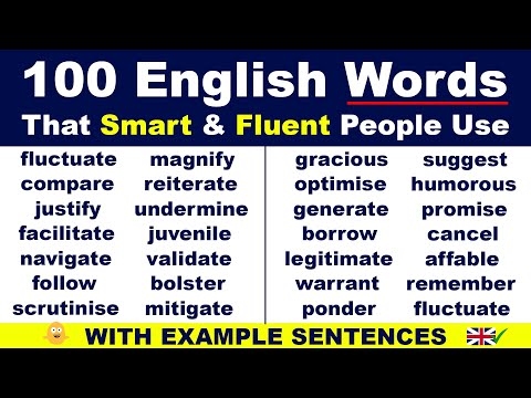 100 English Words That Smart & Fluent People Use – Do You?