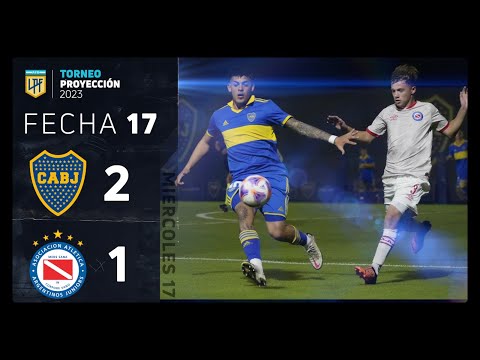 #TorneoProyección 2023 | Fecha 17 | resumen de Boca y Argentinos
