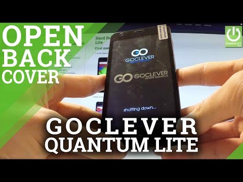 GOCLEVER Quantum 2 500 Lite - How to Remove Battery and Back Cover