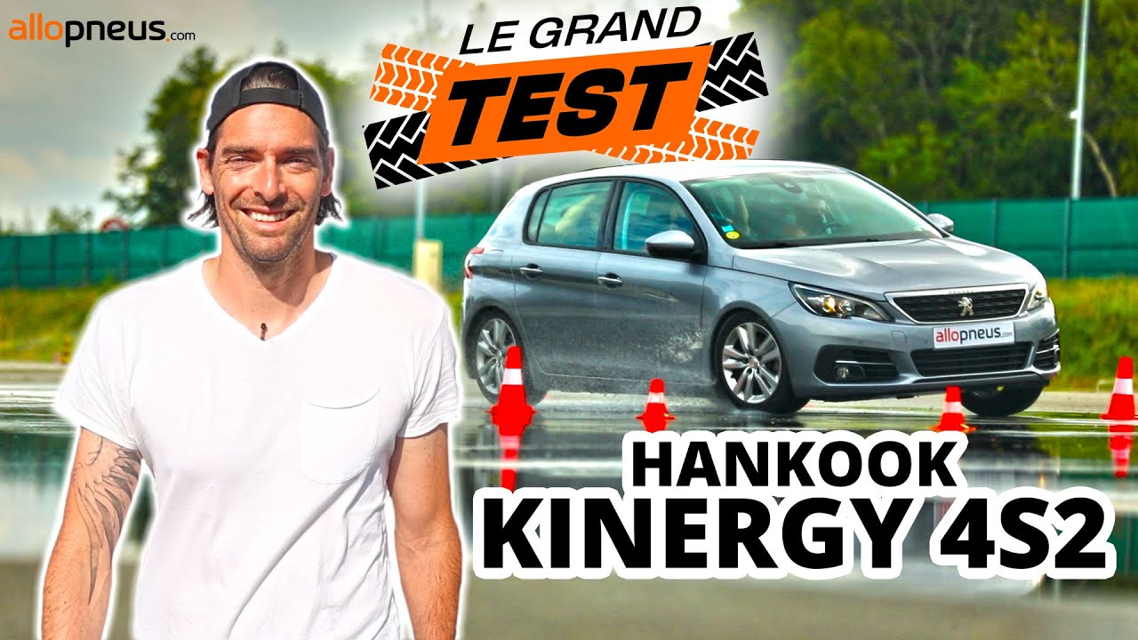 Le Grand Test Allopneus : Camille Lacourt teste les pneus 4 saisons Hankook Kinergy 4S2