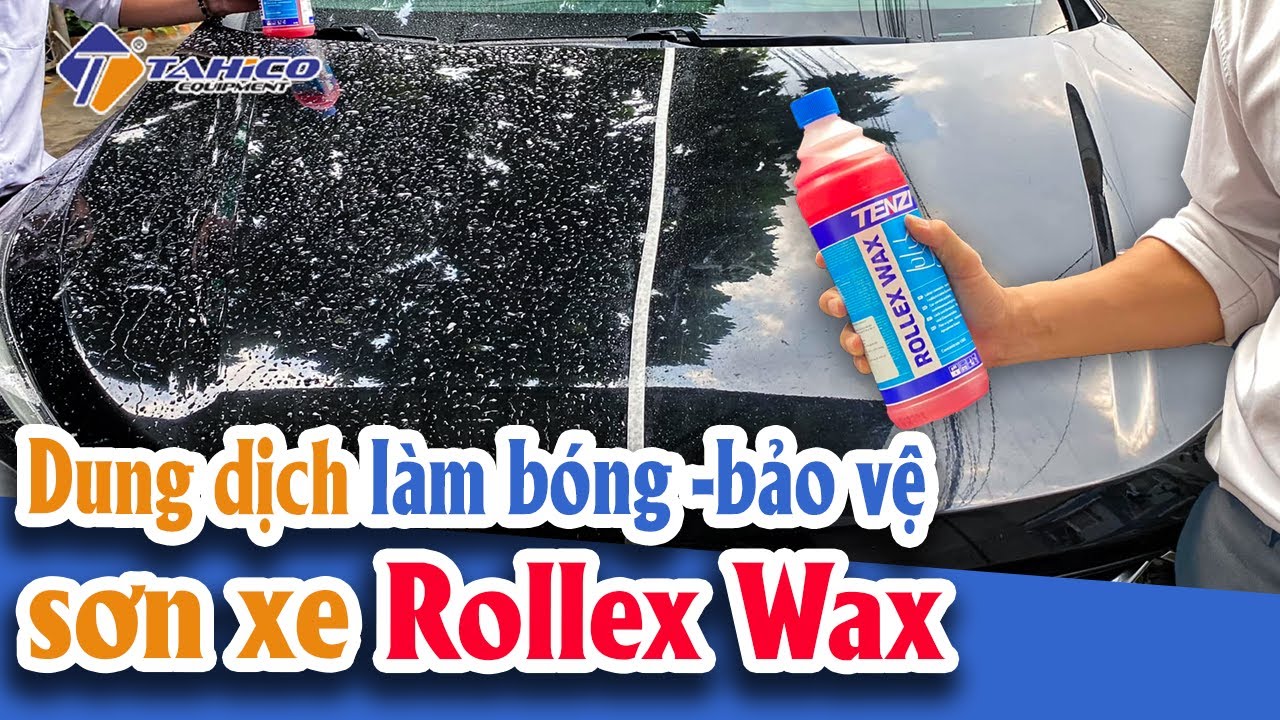 Dung dịch làm bóng và bảo vệ sơn xe Tenzi - Rollex Wax 1 lít 16