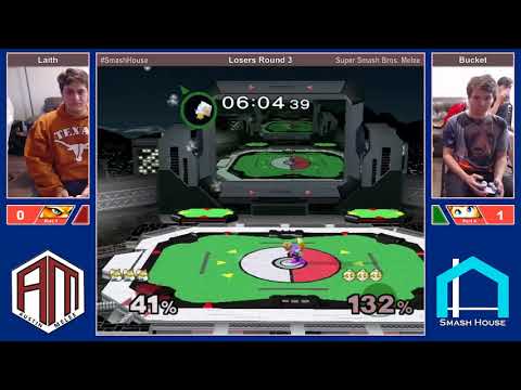 Smash House 3 LR3 - Bucket (Peach) vs Laith (Fox)