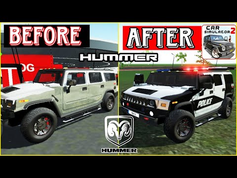 New Police Hummer H2 || Car Simulator 2 || Android Gameplay