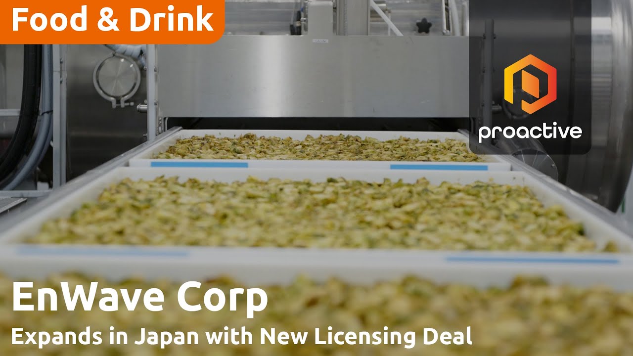 EnWave expands footprint with commercial license in Japan and U.S. biopharmaceutical agreement