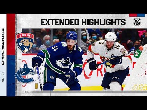 Florida Panthers vs Vancouver Canucks Jan 21, 2022 HIGHLIGHTS