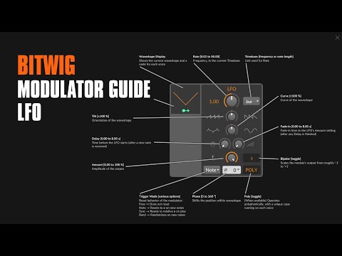 LFO - Bitwig Modulator Guide