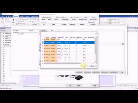 Weintek HMI+PLC programming demonstration 6