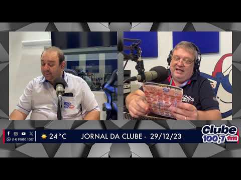 Jornal da Clube - 29/12/23 - Edição da Manhã